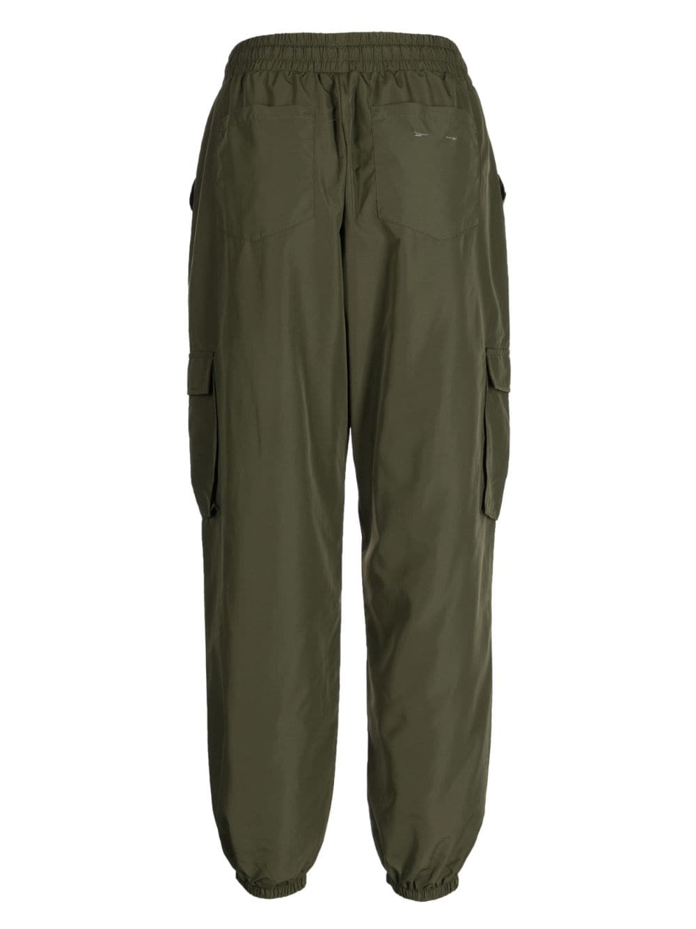 Shop The Upside Kendall Elasticated Drop-crotch Track Pants In Green