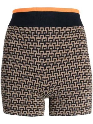 Patterned compression hot sale shorts