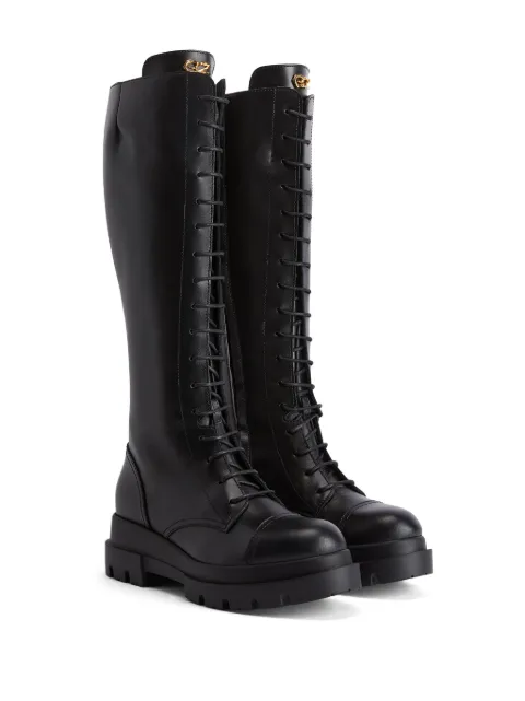 Giuseppe Zanotti Tankie round-toe boots I280005001 - 1