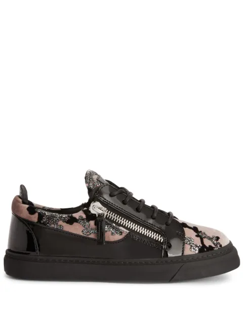 Giuseppe Zanotti Gail low-top panelled sneakers