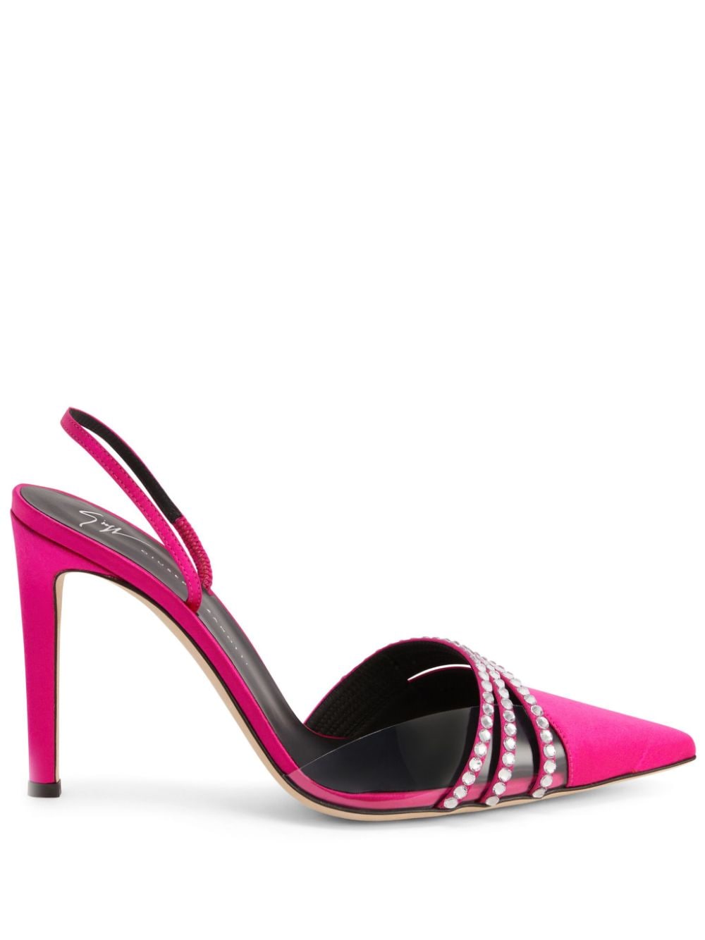 Giuseppe Zanotti Audrine 105mm Leather Pumps In Pink