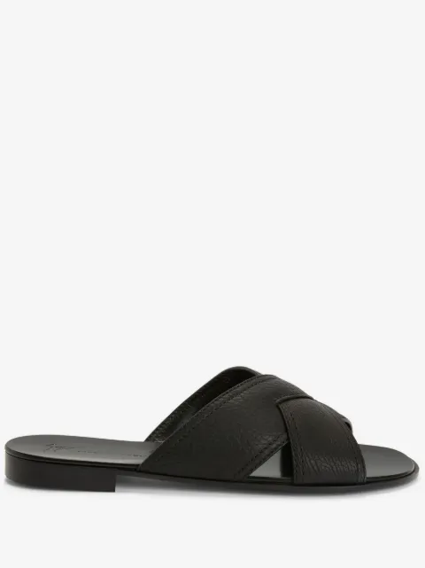 Giuseppe Zanotti Flavio criss-cross leather sandals