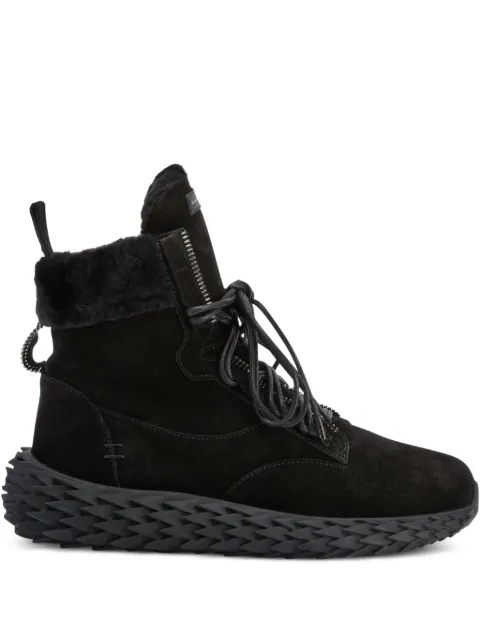 Giuseppe Zanotti Urchin lace-up shearling sneakers