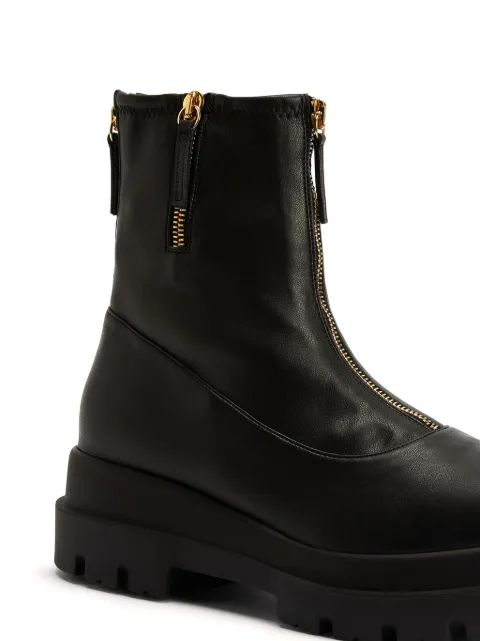 Giuseppe Zanotti Avice logo-patch ankle boots I270025001 - 3