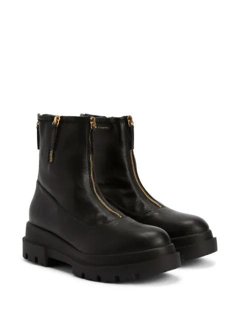 Giuseppe Zanotti Avice logo-patch ankle boots I270025001 - 1