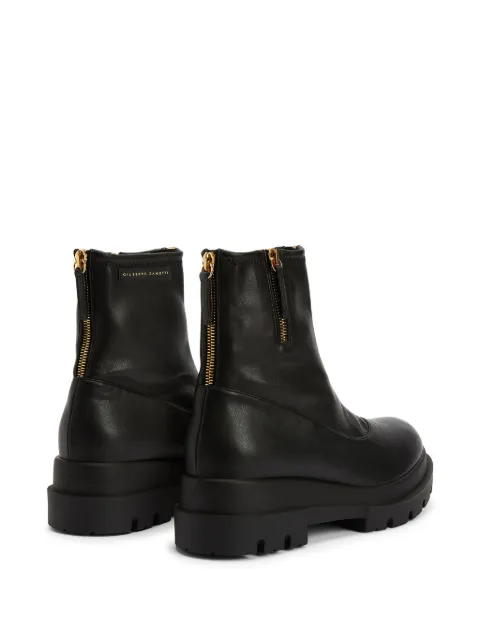 Giuseppe Zanotti Avice logo-patch ankle boots I270025001 - 2
