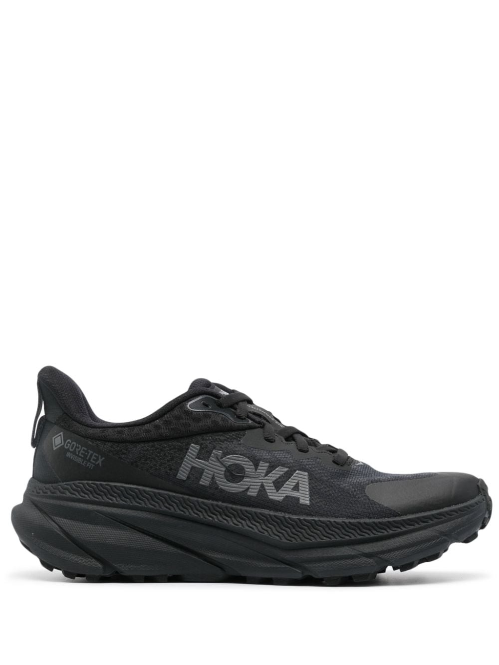 Shop Hoka Challenger 7 Gtx Sneakers In Black