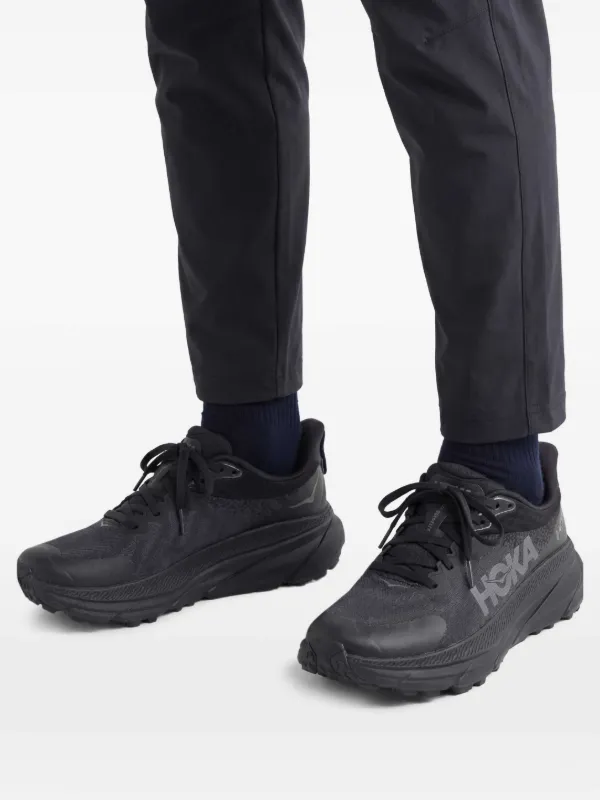 あやこ　ブラックS Hoka Men's Challenger 7 GTX Running Shoe in Astroid/Maple & Black