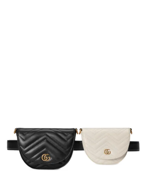 Gucci Double G quilted belt bag 