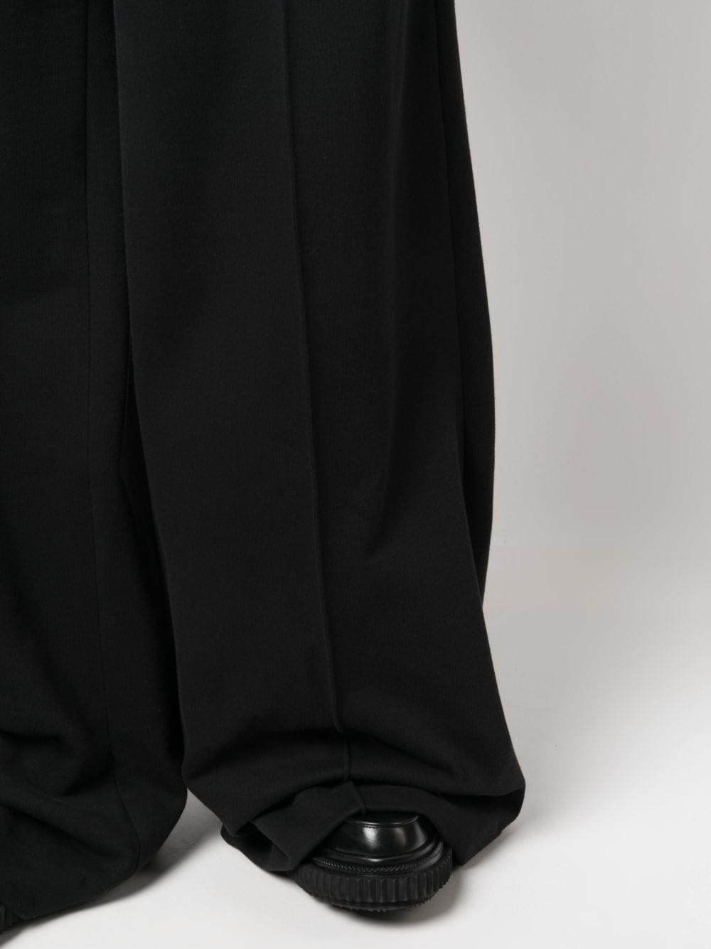 Shop Vetements Wide-leg Trousers In Black