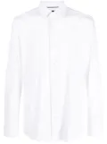 BOSS pointed-collar long-sleeve shirt - White