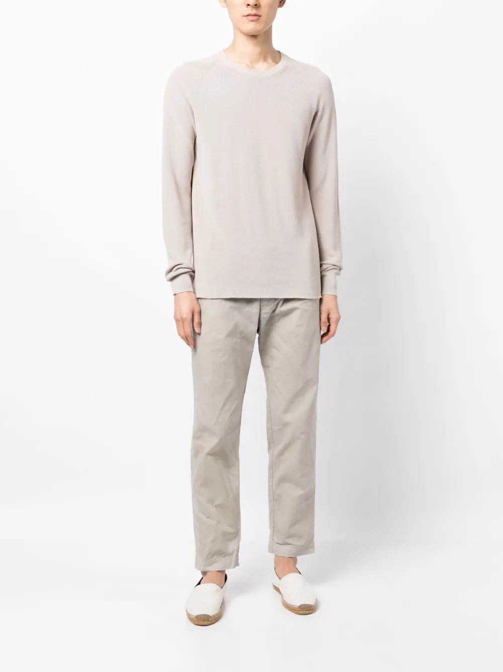 Casey Casey Rocky cotton chinos - Blauw
