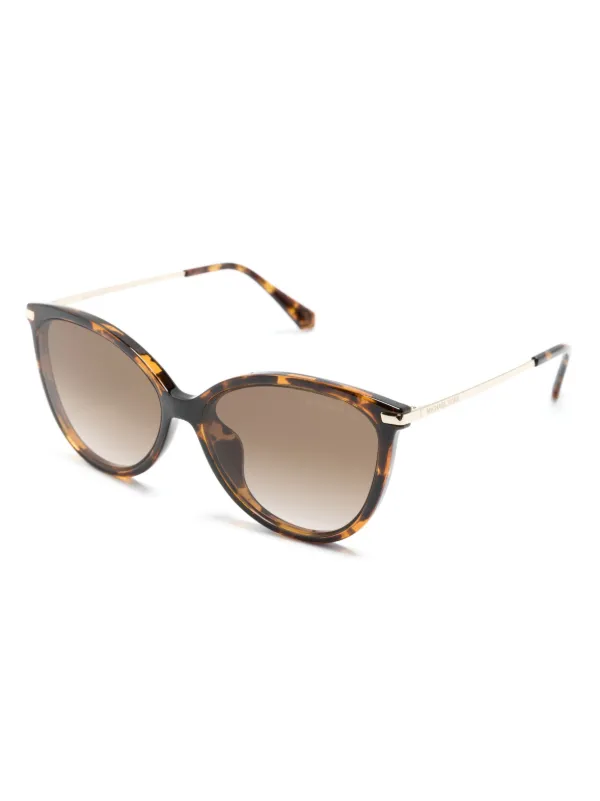 Michael Kors tortoiseshell-effect cat-eye Sunglasses | Brown  display picture 1