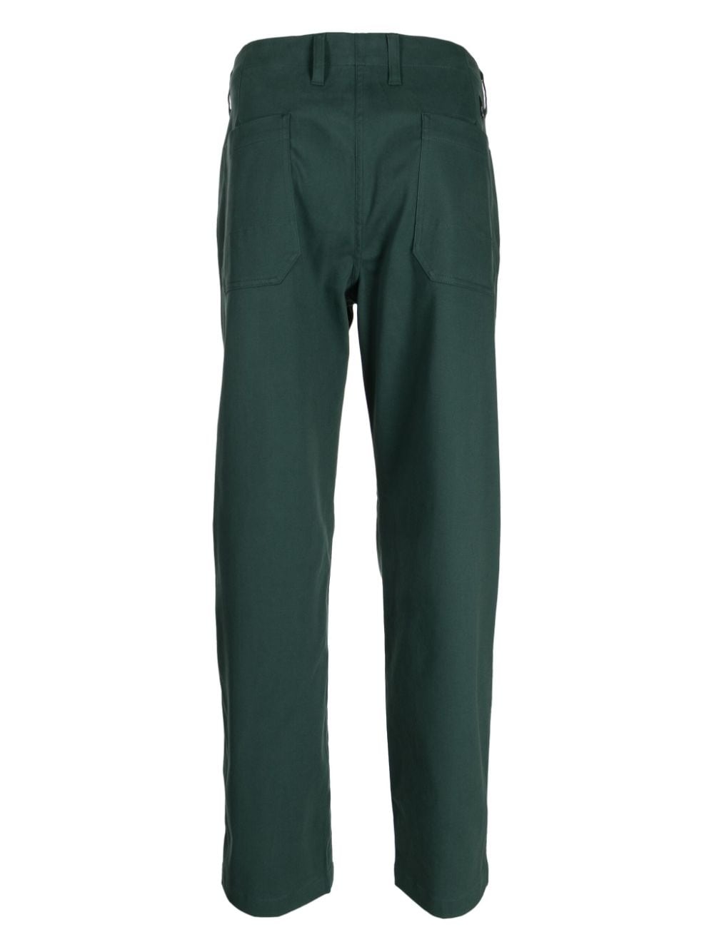 PS Paul Smith button-up straight-leg trousers - Groen