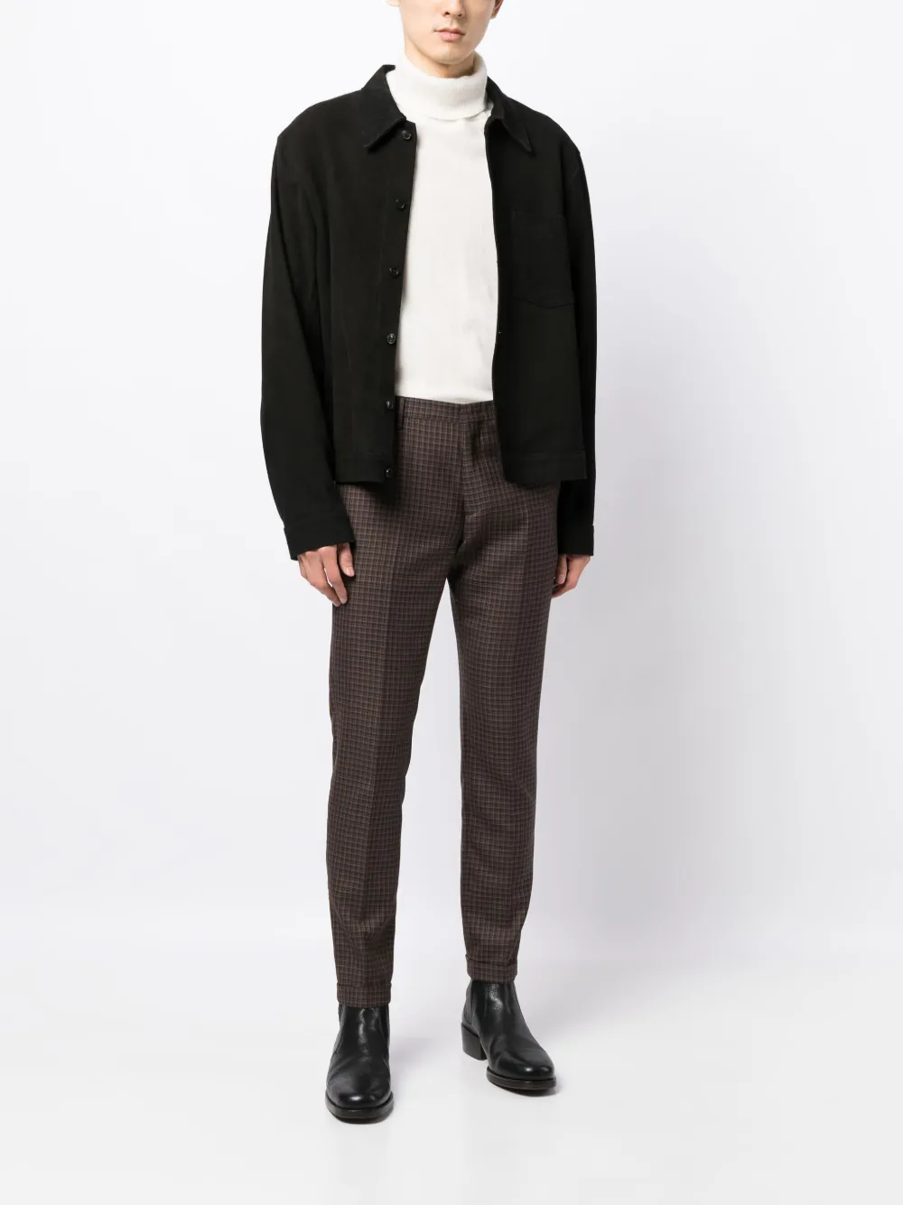 Paul Smith Cropped pantalon Bruin