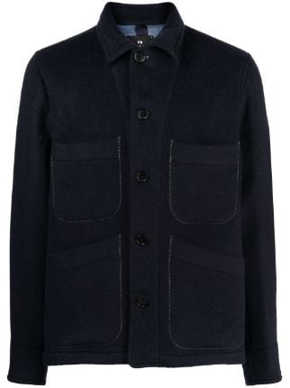 PS Paul Smith patch-pockets button-up Jacket - Farfetch