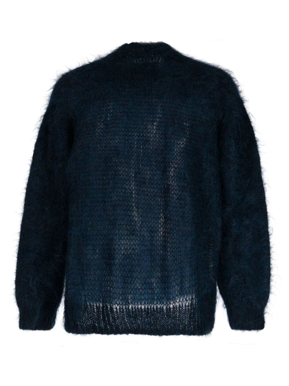 Fumito Ganryu brushed-knit jumper - Blauw