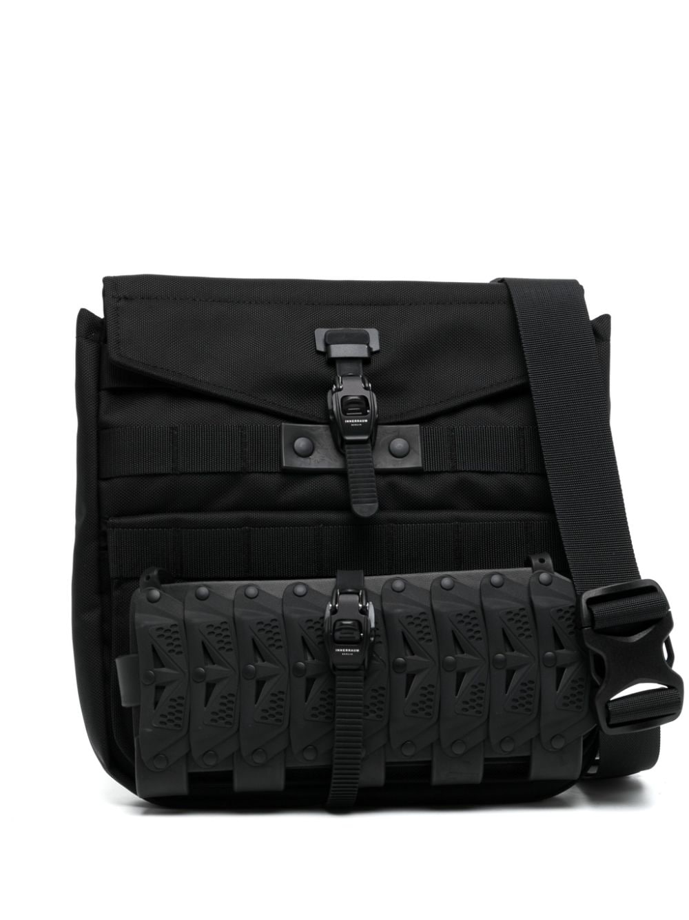 Shop Junya Watanabe Folded Messenger Bag In Black