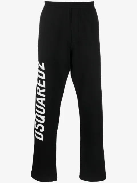 DSQUARED2 logo-print cotton track pants