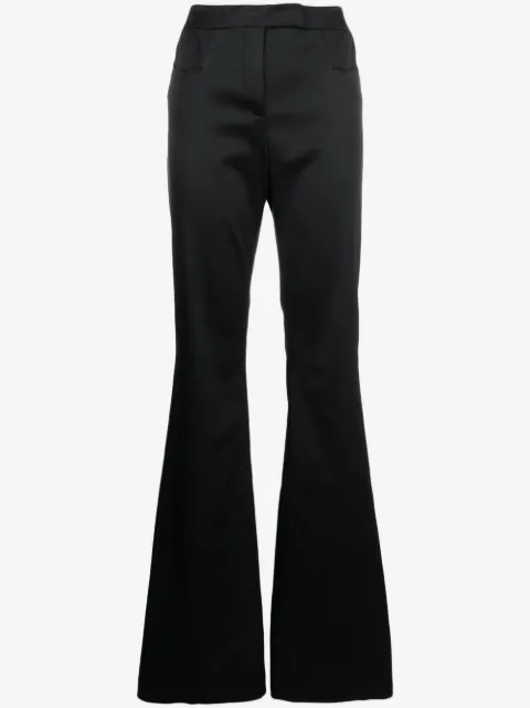 TOM FORD flared satin trousers