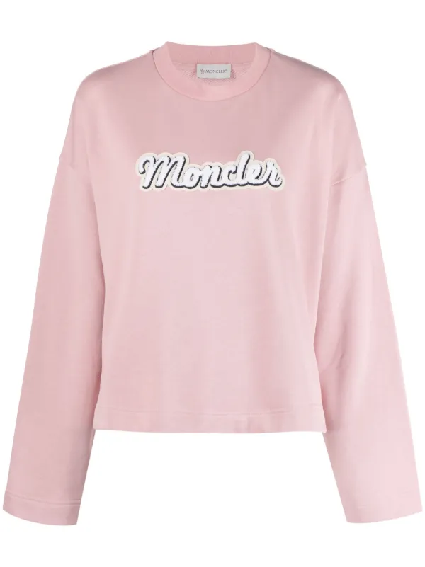 Pink moncler clearance shirt