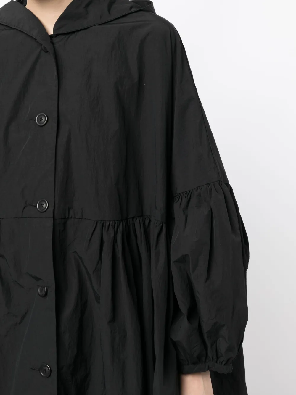 Casey Casey Camelia flared hooded parka | Smart Closet