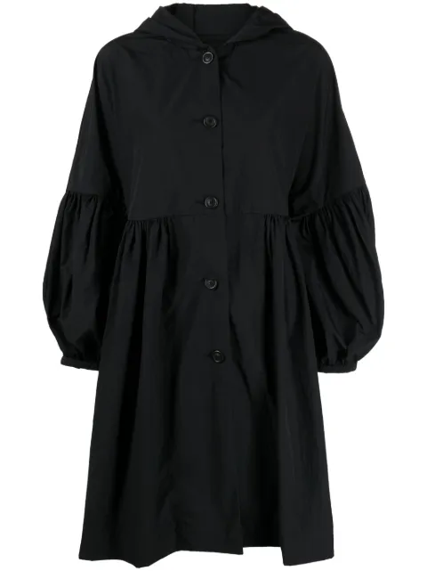 Casey Casey Camelia flared hooded parka