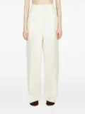 The Row pressed-crease trousers - White