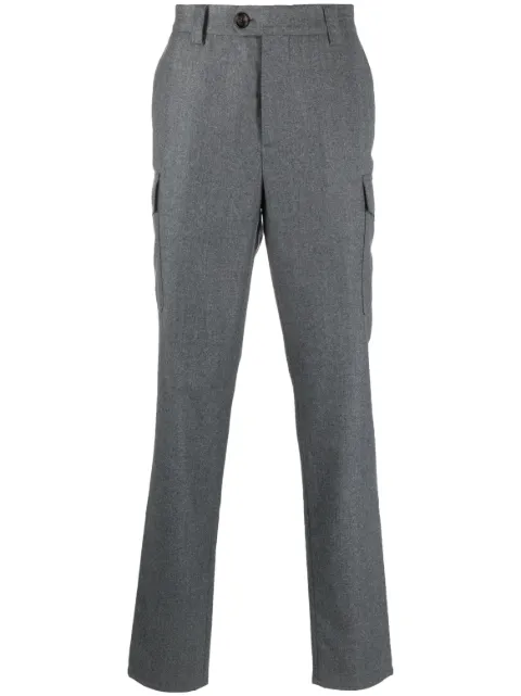 Brunello Cucinelli straight-leg virgin wool trousers