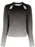 IRO Neyla cut-out gradient jumper - Black