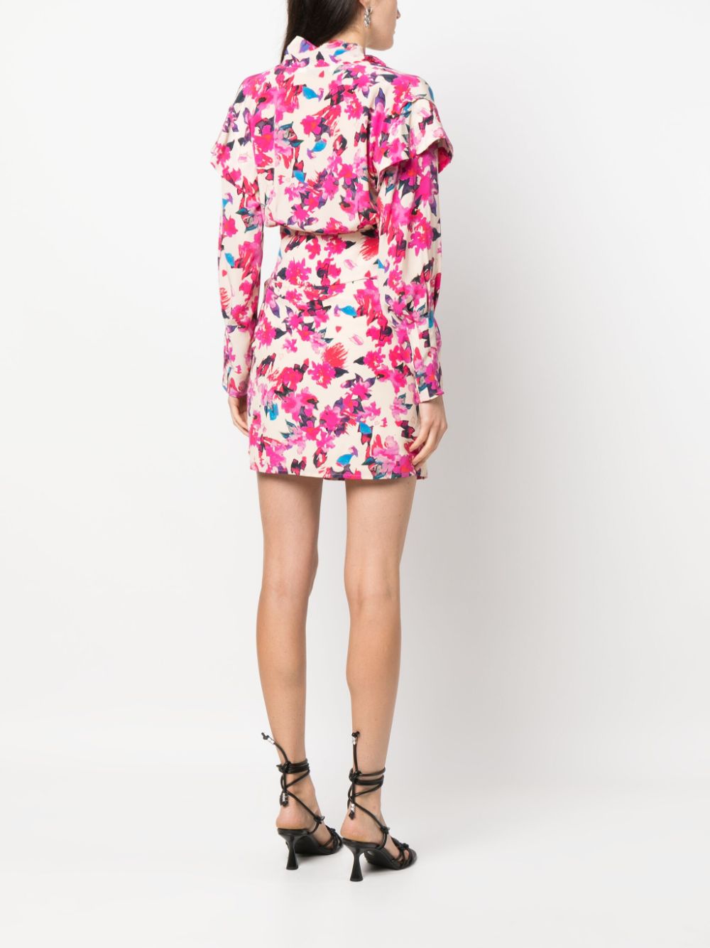 IRO Martina floral-print Silk Blouse - Farfetch