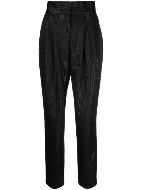 IRO high-waisted cotton trousers