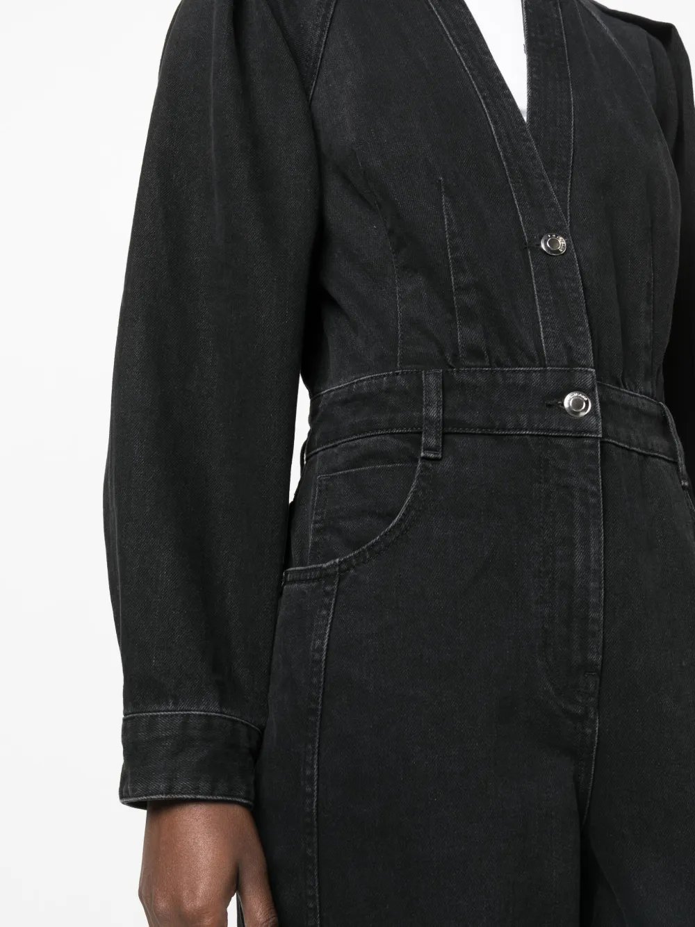 Iro Tiase Jumpsuit In Black