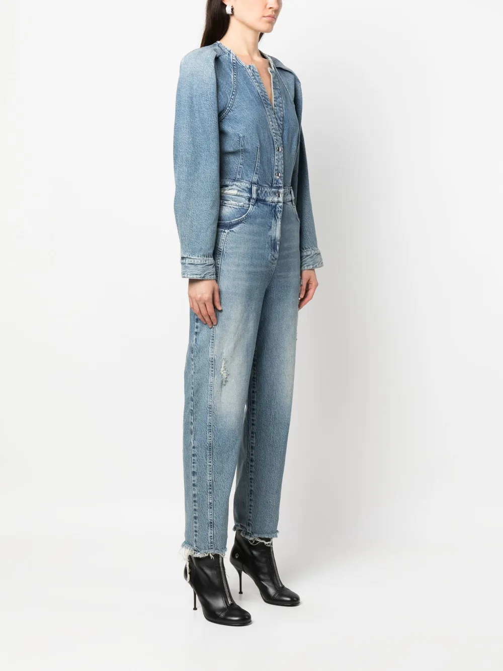 Iro denim jumpsuit new arrivals