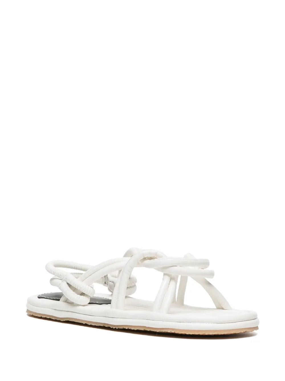 Proenza Schouler Cable sandalen van nappa leer - Wit