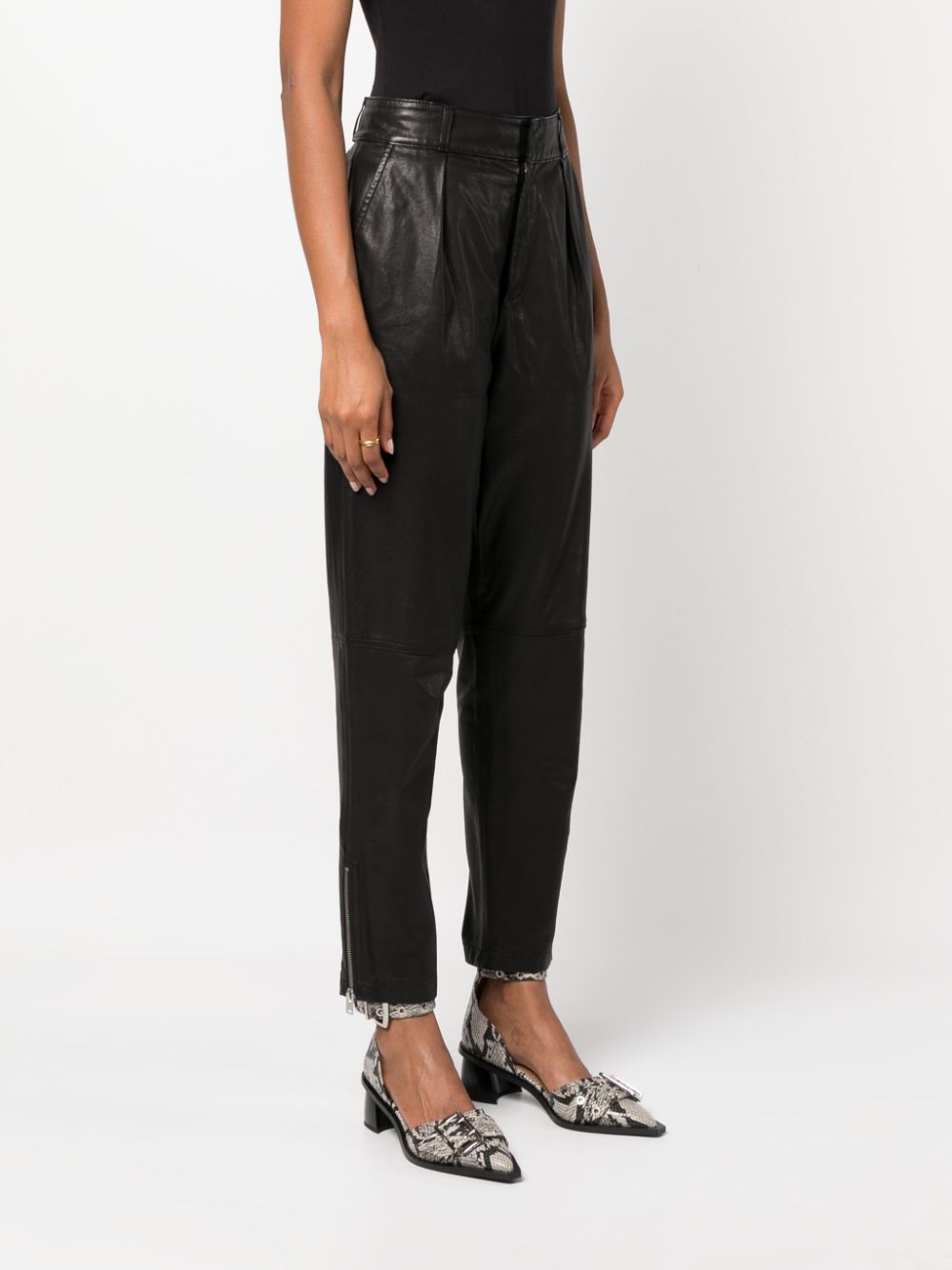IRO high-waisted Belted Trousers - Farfetch