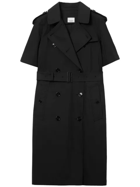 Burberry short-sleeved belted trenchcoat dress Women