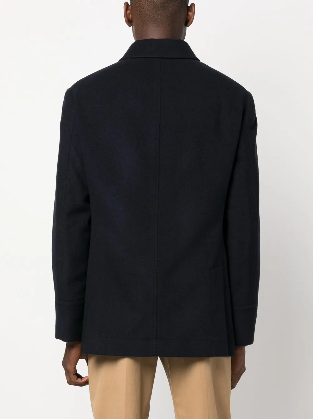 Brunello Cucinelli double-breasted cashmere coat Men