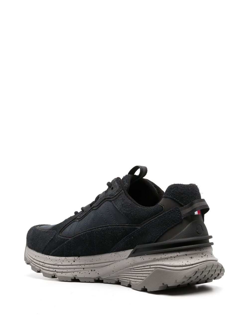 Shop Moncler Lite Runner Lace-up Sneakers In Blau
