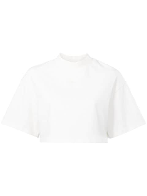 Reebok LTD Vector cropped cotton T-shirt