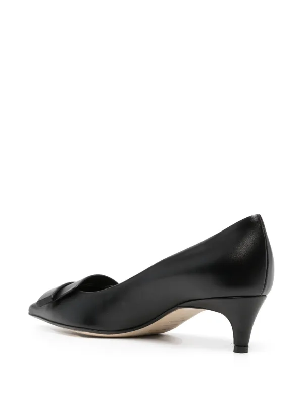 靴 sergio rossi sr1 Sergio Rossi SR1 30mm Leather Pumps | Black | FARFETCH UK