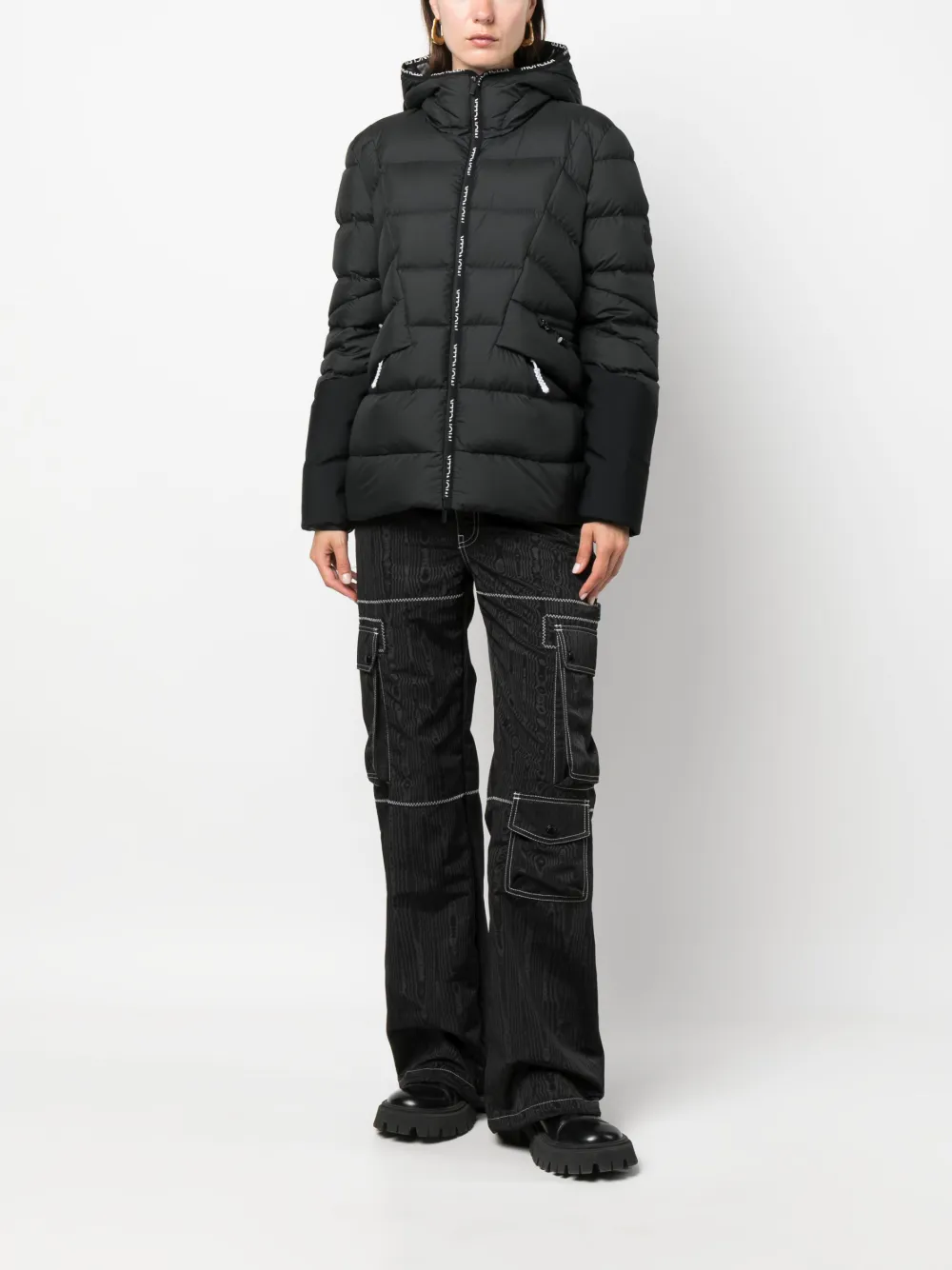 Image 2 of Moncler Sittang hooded puffer jacket