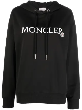 新品☆MONCLER Hoodie Sweater パーカー L 黒色 女性用 20527493_50563530_322.jpg