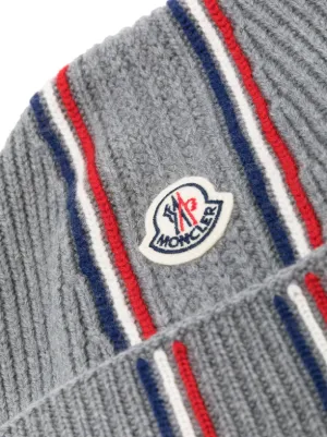 Moncler hat and scarf set mens top