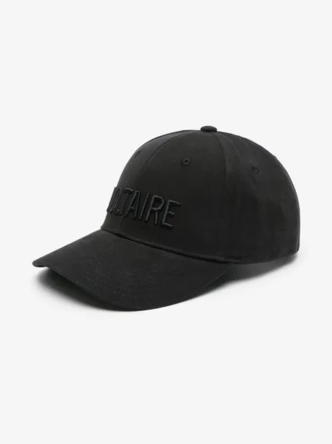 Zadig&Voltaire logo-embroidered cotton cap