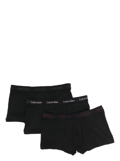 Calvin Klein - three-pack logo-waistband boxers