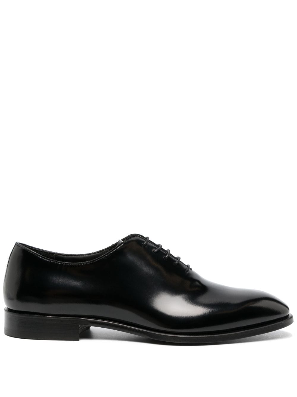 Canali patent-finish Leather Oxford Shoes - Farfetch