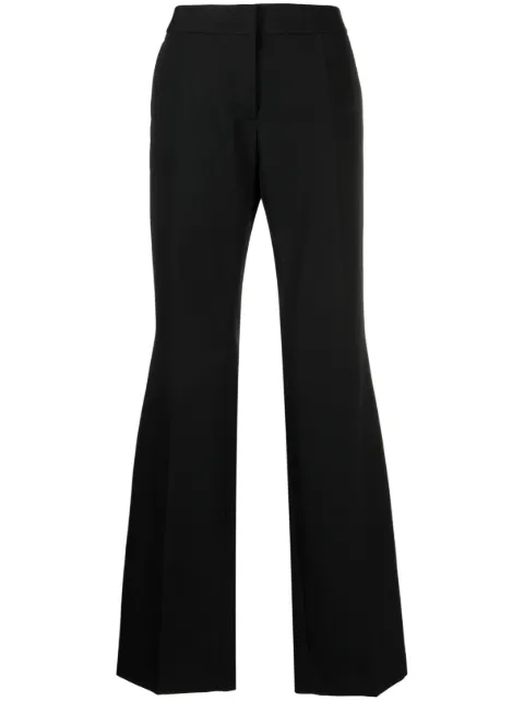 Jil Sander mid-rise flared tailored trousers