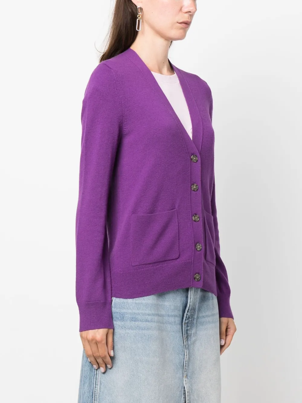 A.P.C. Purple Maggie Sweater A.P.C.