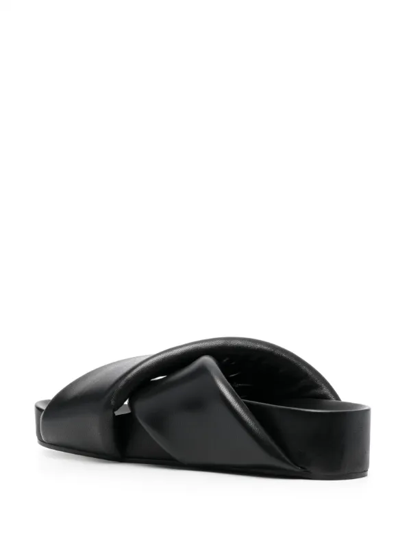 DT MaxMara ★ レザーパンプス サンダル ALMA ブラック ALM. CIELO LEATHER SANDALS （Black） -靴＆ファッション通販
